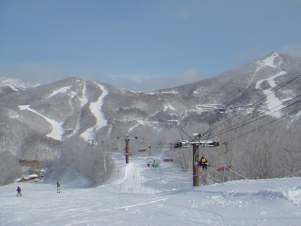 今日は天気最高で見晴らし良好！